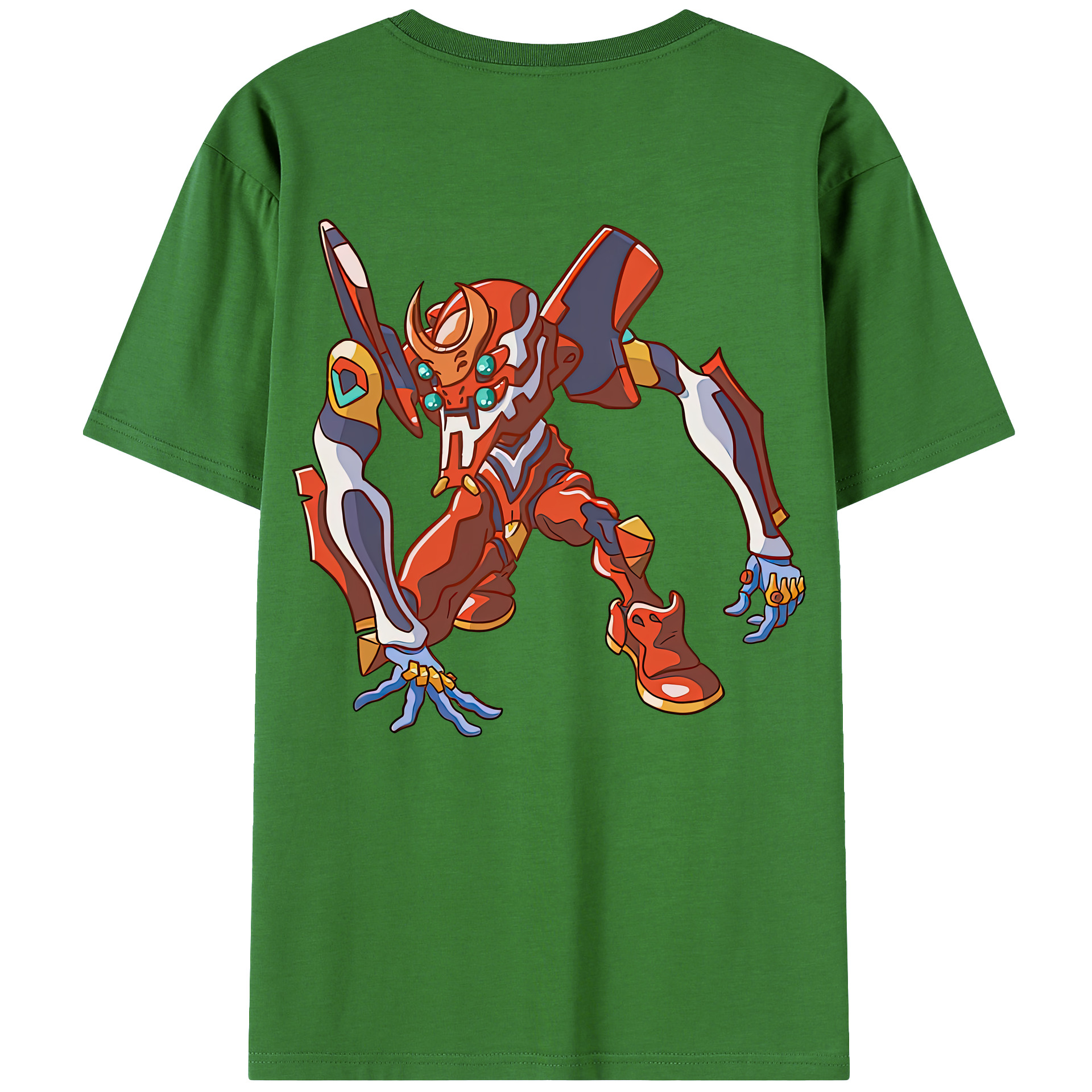 （画像用） EVA 新世紀エヴァンゲリオン レディース半袖Tシャツ(バックプリント)